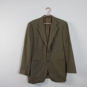 Canali Proposta 100% Wool Blazer Men's Sport Coat Suit 50 Brown Designer 772